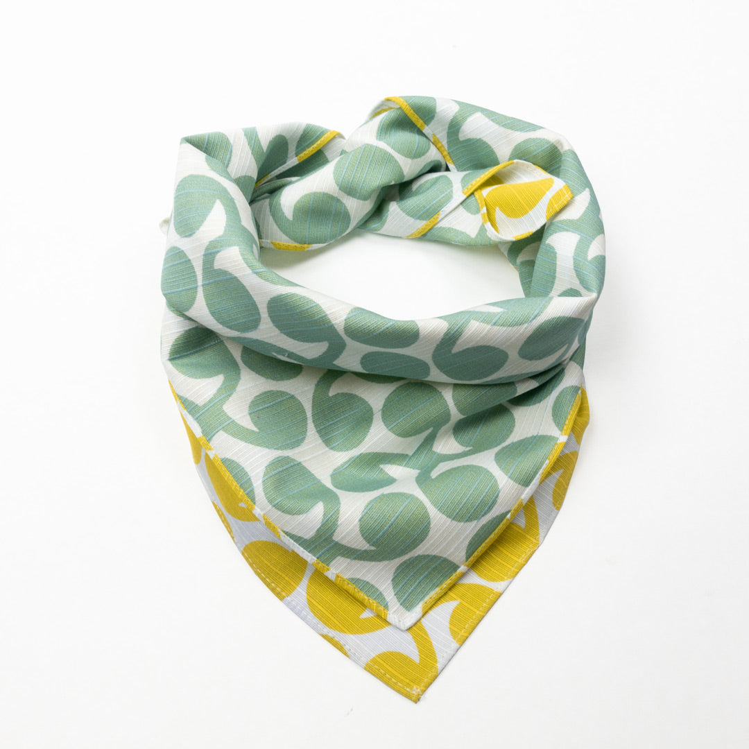 Bandana gelb grün