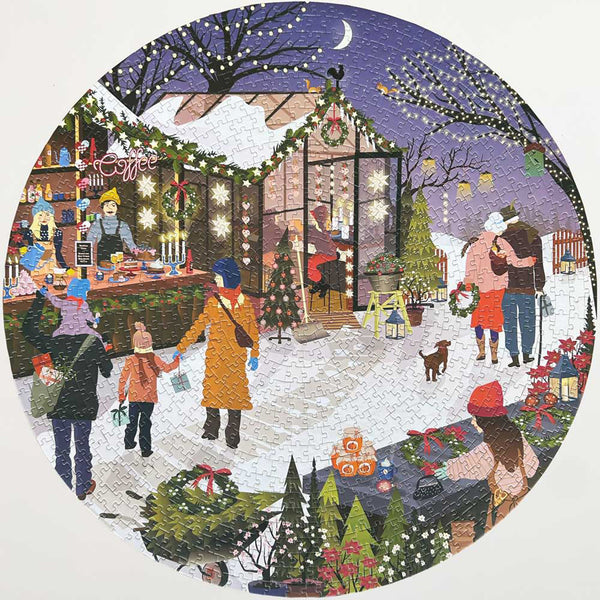 Weihnachtsmarkt puzzle, Winterpuzzle