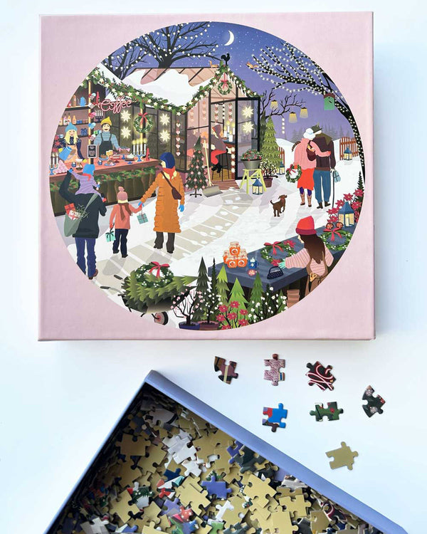 Weihnachten puzzle, Winter puzzle