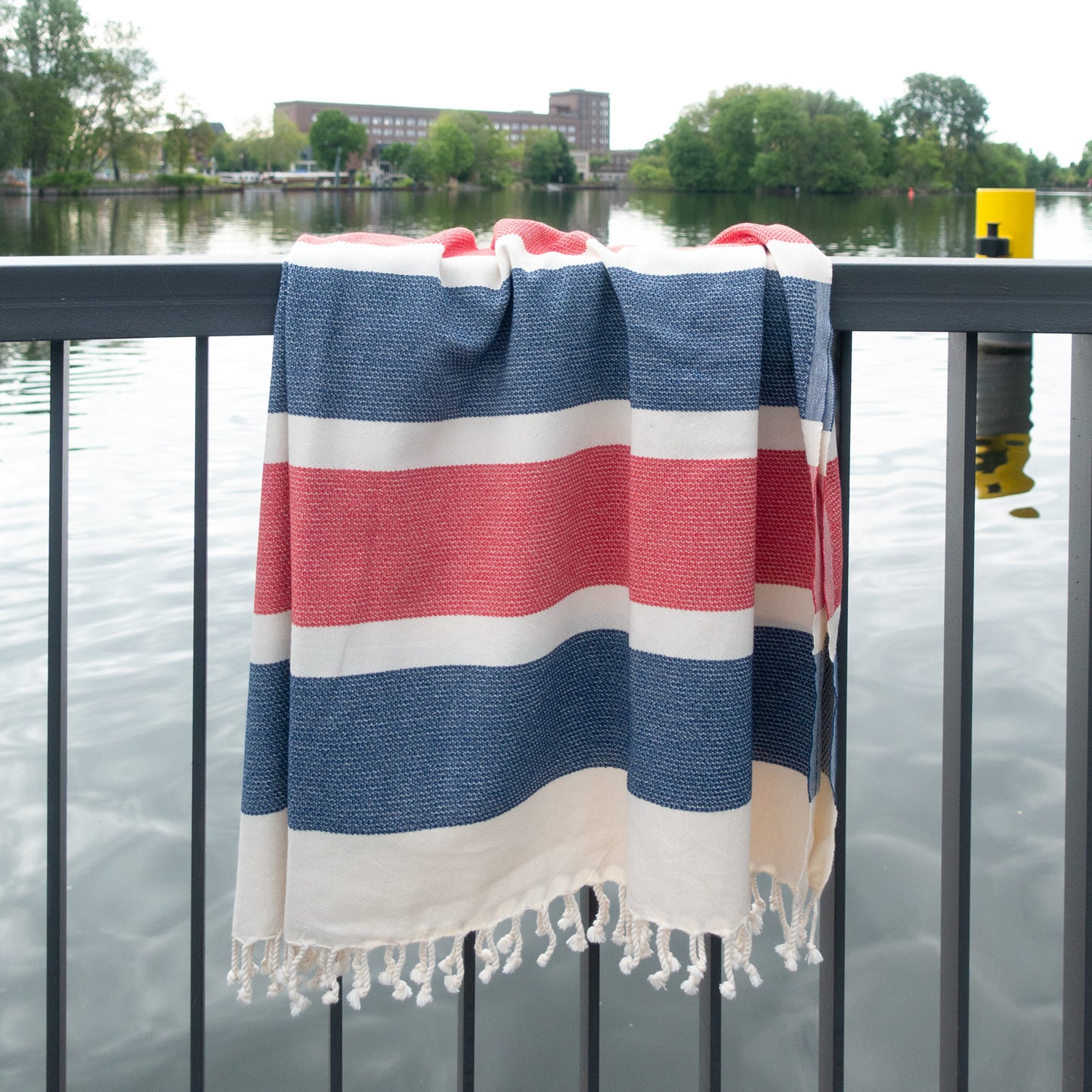 Hamamtuch Bio-Baumwolle Dalya maritim