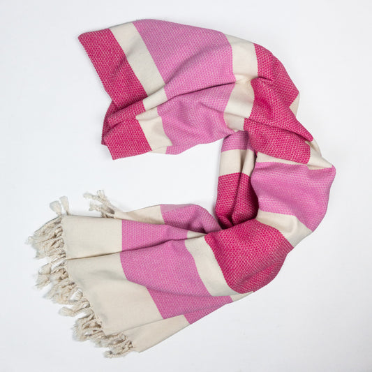 Hamamtuch Bio-Baumwolle Dalya Flamingo