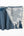 Tagesdecke Bio-Baumwolle Kestane stahlblau