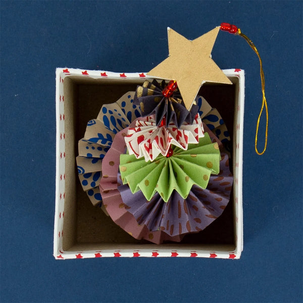 FOLD FIR Weihnachtsbaum multi