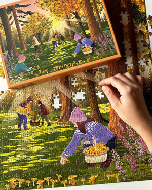 Herbstpuzzle, Wald puzzle, puzzle herbst