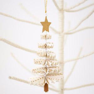 Weihnachtsanhänger Papier, Tannenbaum