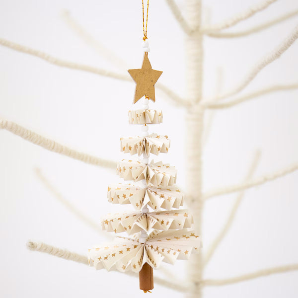 Weihnachtsanhänger Papier, Tannenbaum
