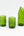 Upcycling-Glas grün 2er-Set in 2 Größen