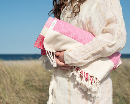 Yolunda Hamamtuch bio pink