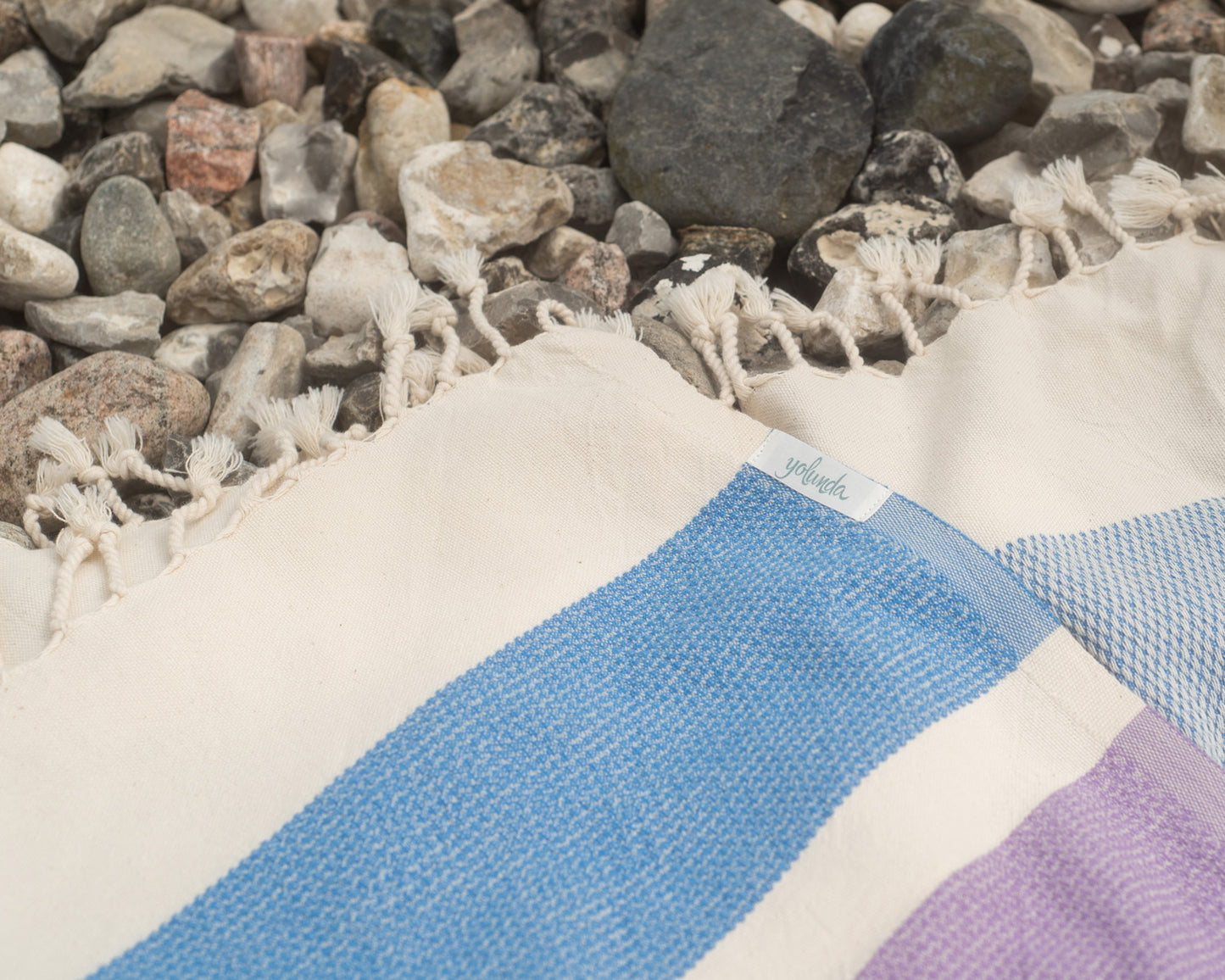 Hamamtuch bio-baumnwolle streifen