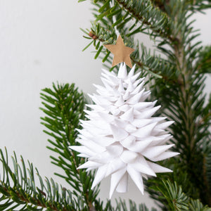 Weihnachtsanhänger Papier, Tannenbaum