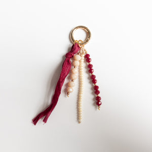 Schlüsselanhänger, Taschenanhänger Perlen