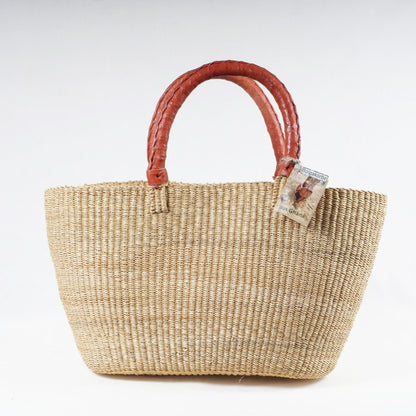 Shopper Korbtasche Bolga Korb natur