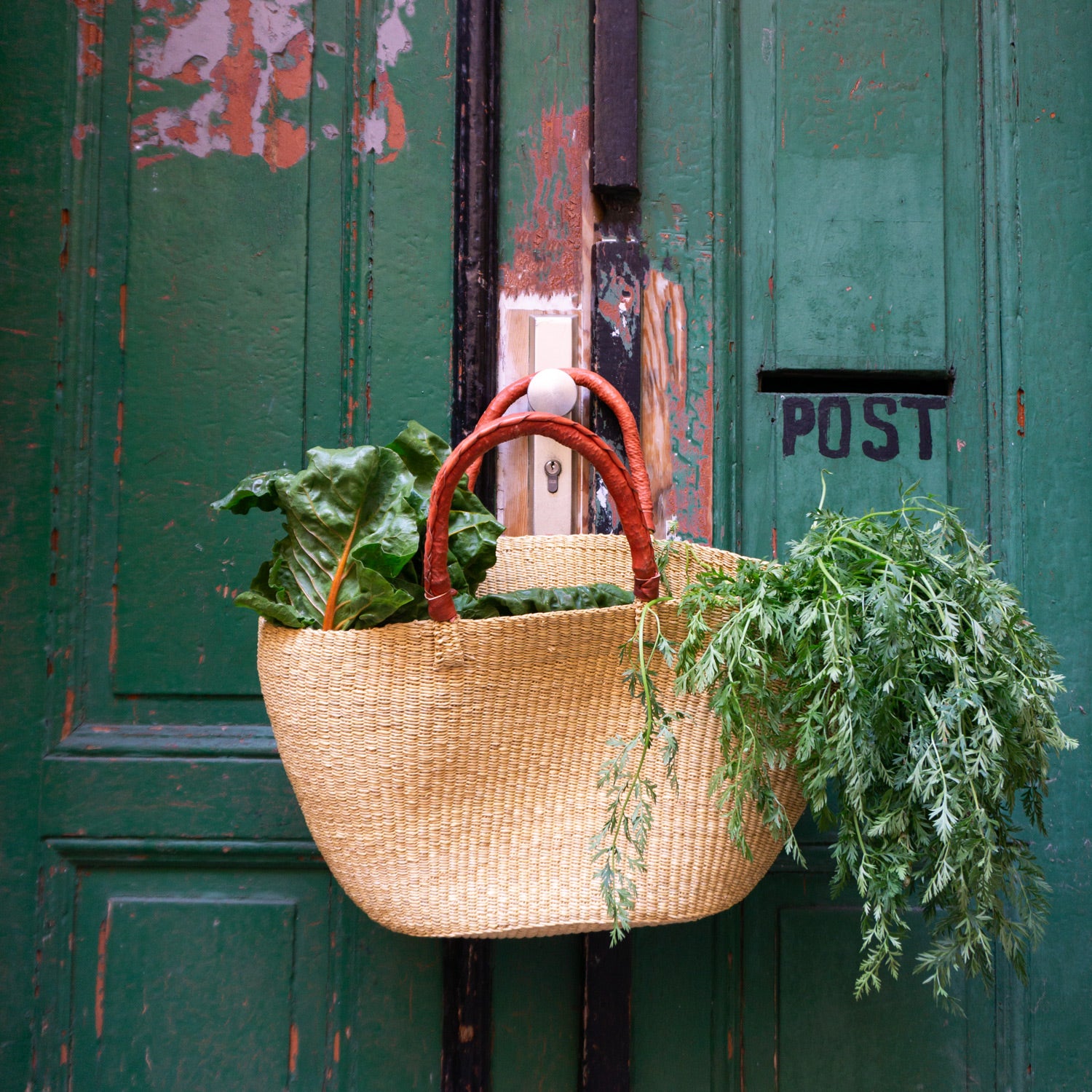 Shopper Korbtasche Bolga Korb natur – Yolunda