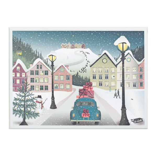 Weihnachtspuzzle, Winterpuzzle