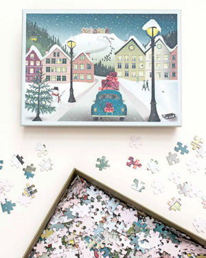 Weihnachts puzzle, Winter puzzle