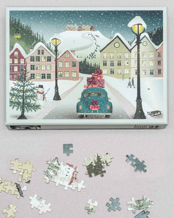 Weihnachtspuzzle, Winterpuzzle