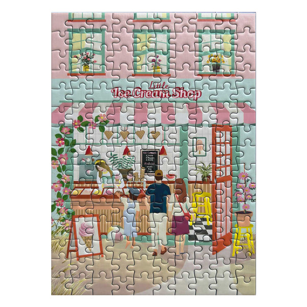 LITTLE ICE CREAM SHOP - Puzzle mit 150 Teilen