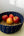Bolga Obstkorb blau