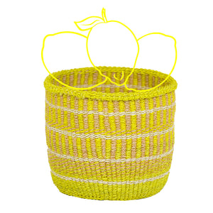Obstkorb gelb