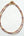 Perlenkette, Choker rose-, fliederfarben