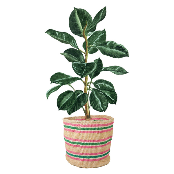Pflanzenkorb aus Sisal