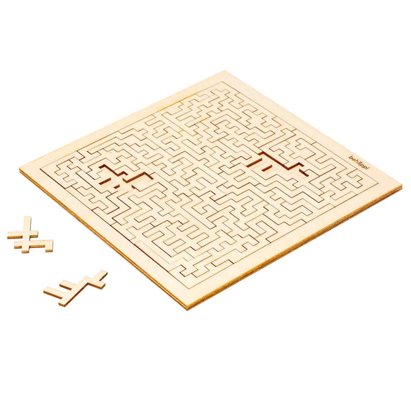BOXY - IQ-PUZZLE aus Holz - Level schwer