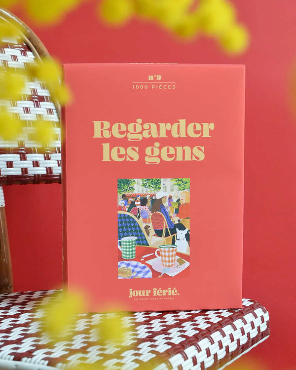 Leute beobachten Puzzle Jour ferie