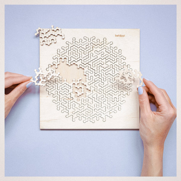 HATCHEL - IQ-PUZZLE aus Holz - Level schwer