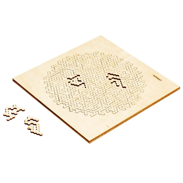 HATCHEL - IQ-PUZZLE aus Holz - Level schwer