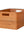 Regalkorb aus Rattan, eckiger Korb