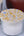 glasdose, zuckerdose, dose mit deckel, dose mit terrazzodeckel