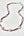 Sommerliche Blumenkette, Choker flieder, Hlaskette Blumen