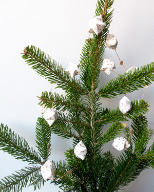 Weihnachtsanhänger Papier, Sterne, Sternengirlande