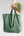 Einkaufstasche, Strandtasche aus Bio-Baumwolle, olivgrün