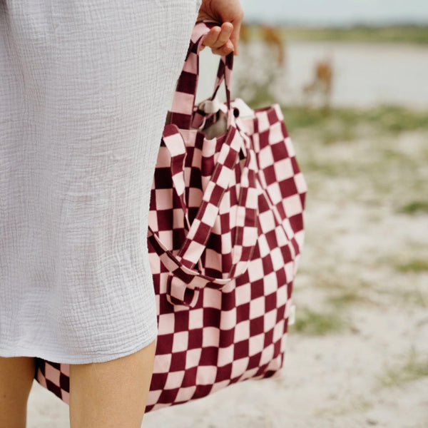 Strandtasche Karo