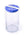 Terazzodose, Vorratsglas, glasdose blau