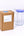 Terazzodose, Vorratsglas, glasdose blau