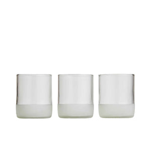 Upcycling glas, upcycling trinkglas klar