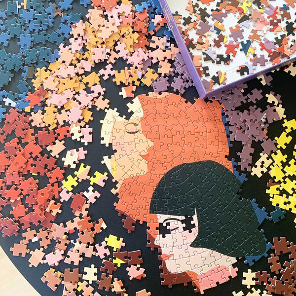 Puzzle Vissevasse, Puzzle Frauen