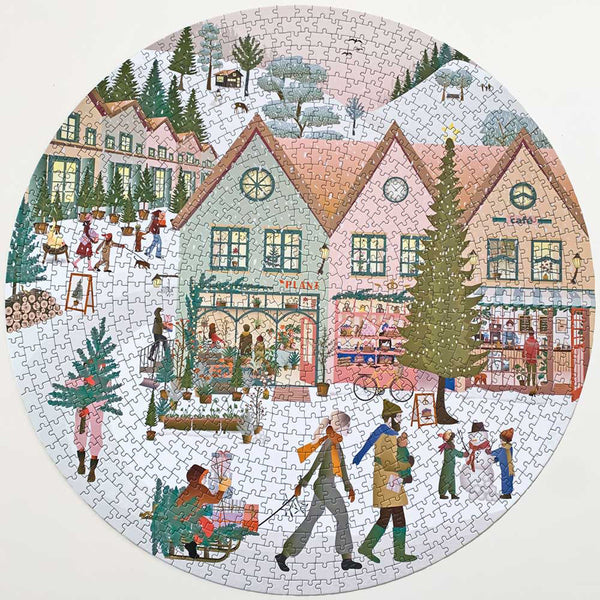 Weihnachten puzzle, Winter puzzle