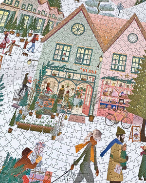 Weihnachtspuzzle, Winterpuzzle