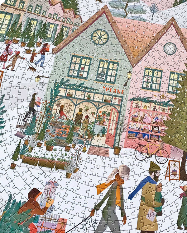 Weihnachtspuzzle, Winterpuzzle