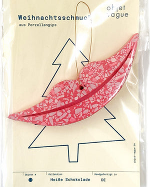 weihnachtsbaumschmuck, Weihnachtsanhänger Lächeln