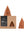 Original home Xmas Tree Kerze M 2er Set cognac