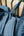 Zippertasche aus Bio-Baumwolle, jeansblau