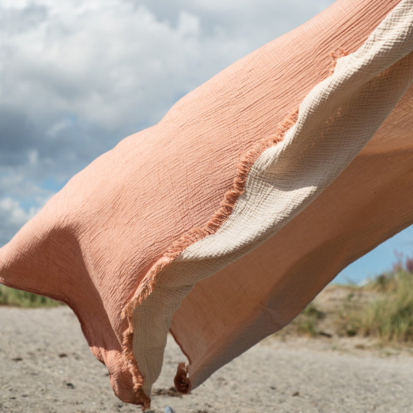 musselindecke bio-baumwolle